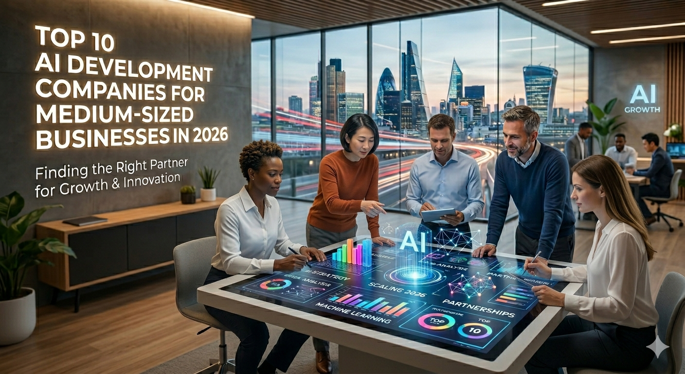 Top 10 AI Development Companies for Medium-Sized Businesses in 2026